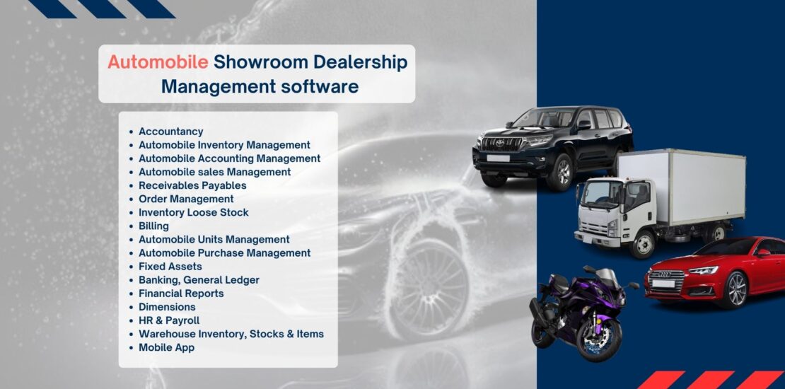 Automobile Showroom Dealership Management software - www.nizisolutions.co.uk