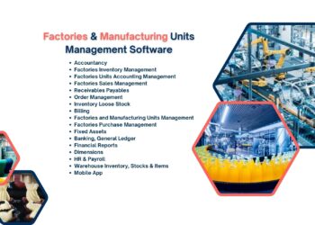 Factories and Manufacturing Units Management software - www.nizisolutions.co.uk