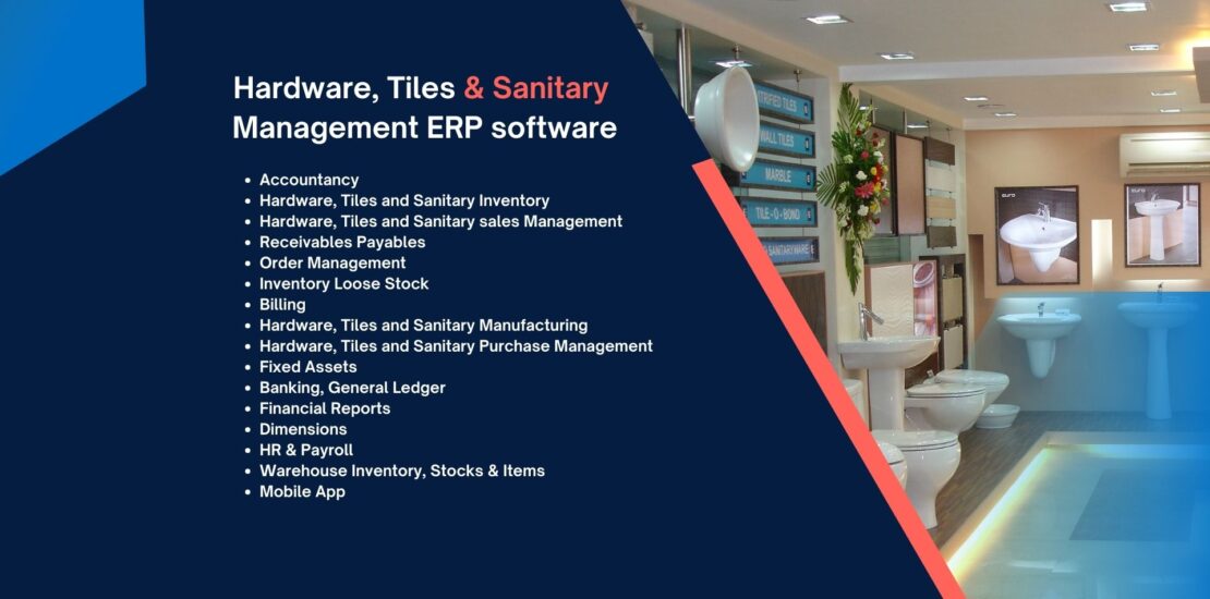 Hardware, Tiles and Sanitary Management ERP software - www.nizisolutions.co.uk