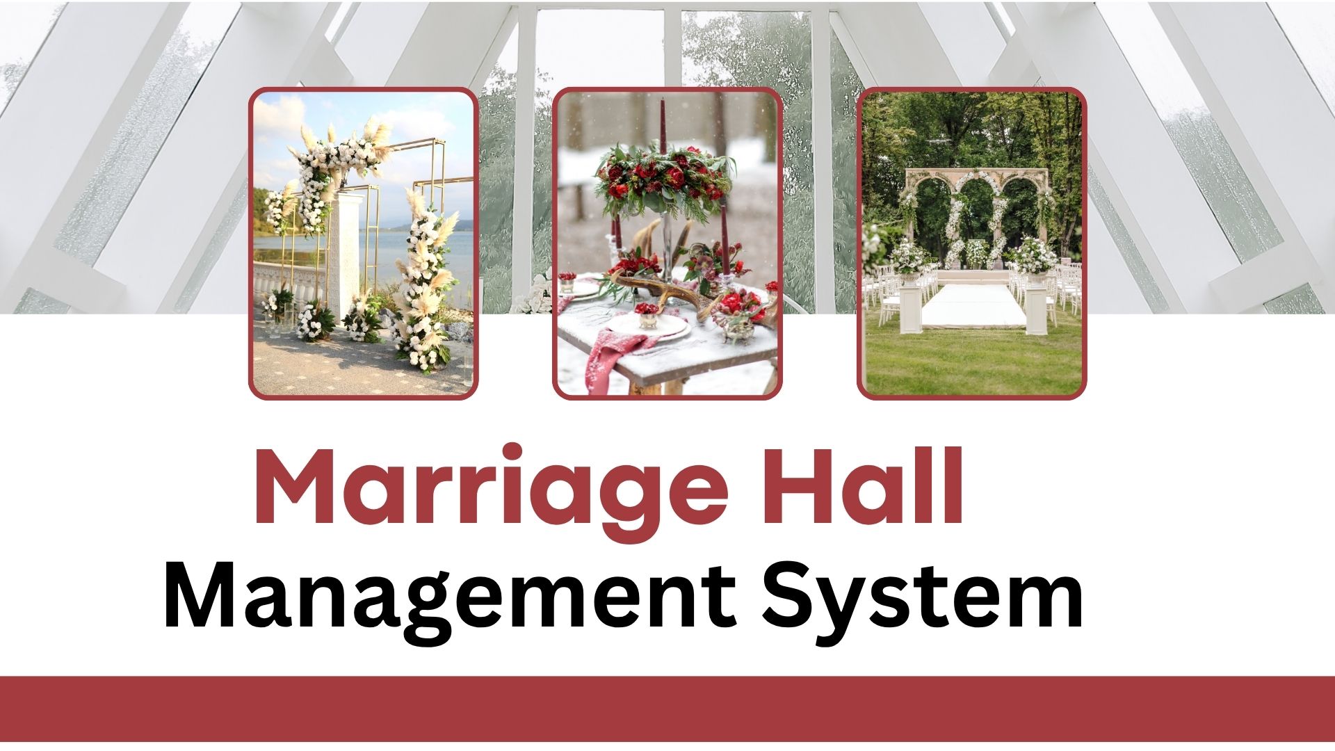 Marriage Hall Management System in London UK